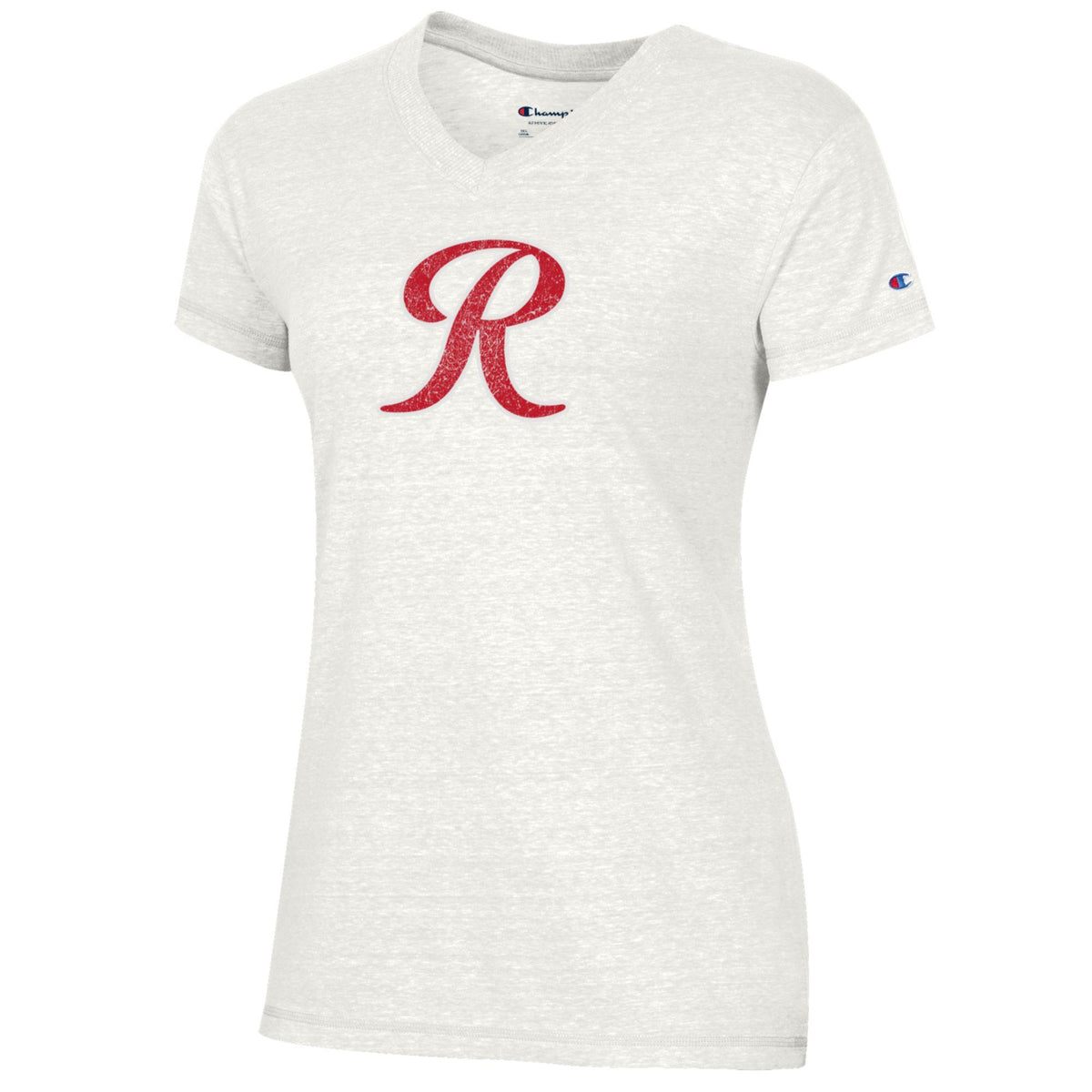 Tacoma Rainiers Champion Women's White Tri-Blend V-Neck Tacoma Rainiers Champion Women's White Tri-Blend V-Neck