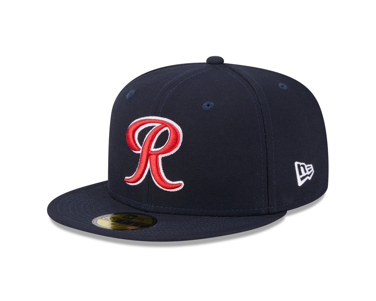 Tacoma Rainiers New Era 39THIRTY Navy R Stretch Fit Cap S - M