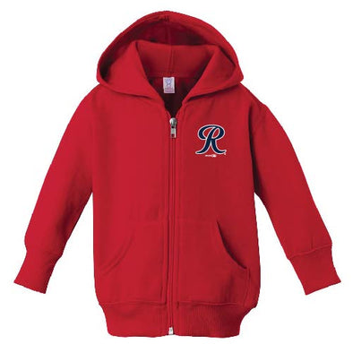Tacoma Rainiers Infant / Toddler Red Full Zip Hood