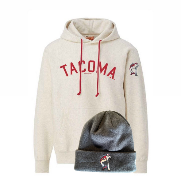 Tacoma Rainiers Holiday Slammin' Sam Sweatshirt Bundle