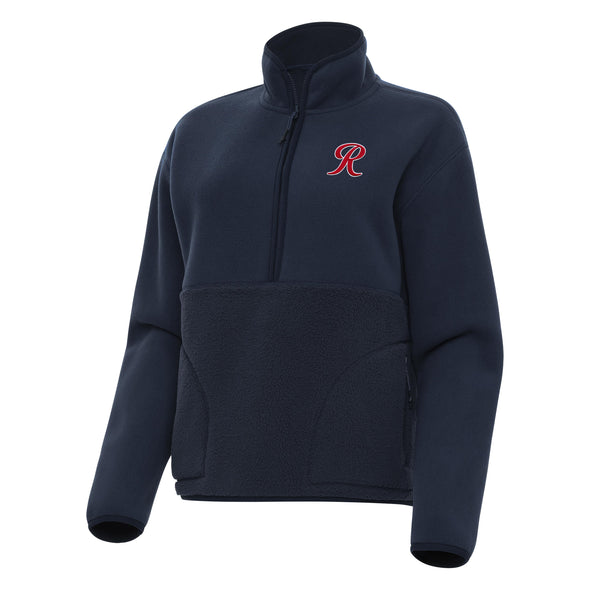 Tacoma Rainiers Antigua Women's Navy Figure 1/4 Zip