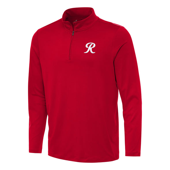 Tacoma Rainiers Antigua Red Reprocess 1/4 Zip