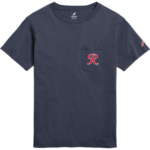 Tacoma Rainiers League Navy Pocket Tee