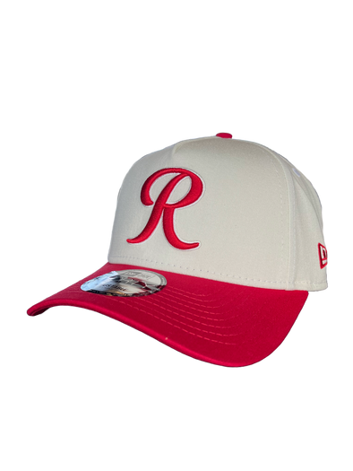 Tacoma Rainiers New Era 9Forty A-Frame Chrome Red Cap