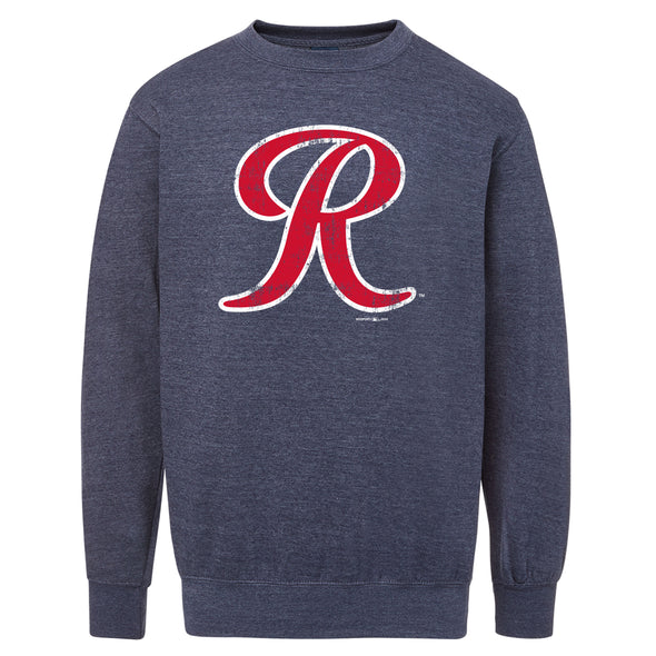 Tacoma Rainiers MV Heather Navy R Crew Neck