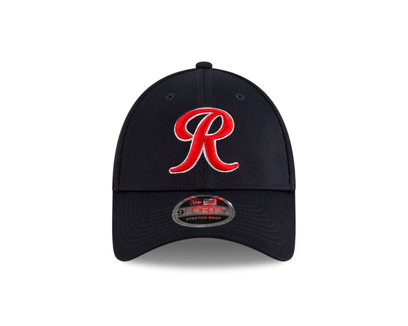 Tacoma Rainiers New Era 9Forty Navy Stretch Snap Cap