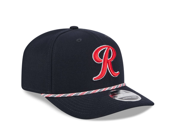 Tacoma Rainiers New Era 9Seventy Navy Rope Stretch Snap