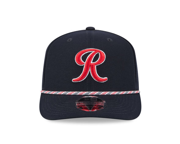 Tacoma Rainiers New Era 9Seventy Navy Rope Stretch Snap