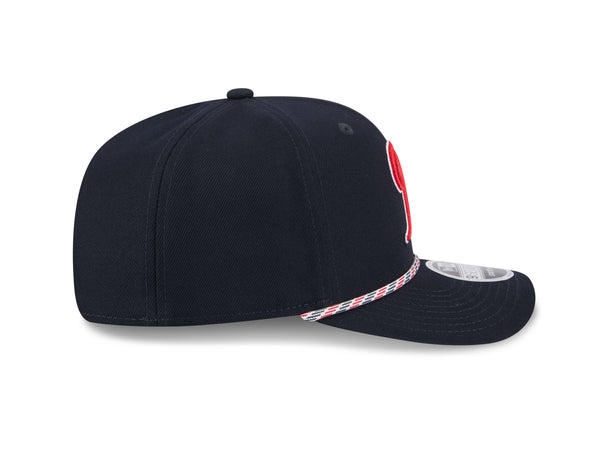 Tacoma Rainiers New Era 9Seventy Navy Rope Stretch Snap