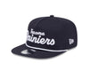 Tacoma Rainiers New Era Navy Golfer Team Text Snapback