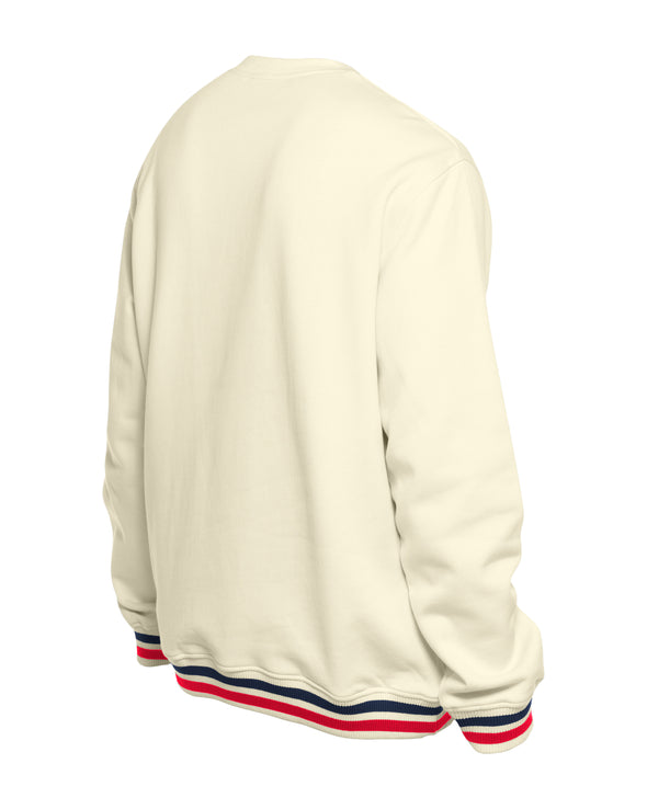 Tacoma Rainiers New Era Cream Throwback Crew Neck