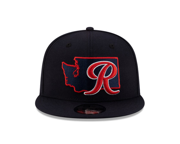 Tacoma Rainiers New Era 9Fifty Navy State Snapback