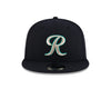 Tacoma Rainiers New Era 9Fifty Navy Silver R Snapback