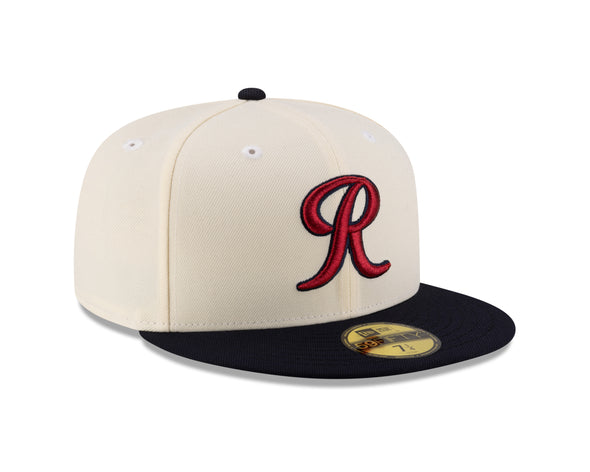 Tacoma Rainiers New Era 59Fifty Chrome Navy R Cap