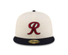 Tacoma Rainiers New Era 59Fifty Chrome Navy R Cap