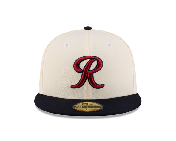 Tacoma Rainiers New Era 59Fifty Chrome Navy R Cap