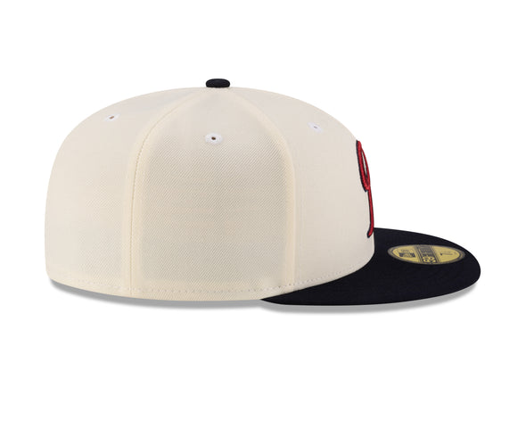 Tacoma Rainiers New Era 59Fifty Chrome Navy R Cap