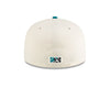 Tacoma Rainiers New Era 59Fifty Chrome Teal Classic Mountain Cap