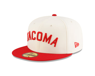 Tacoma Rainiers New Era 59Fifty Chrome Tacoma Sam Cap