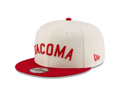 Tacoma Rainiers New Era 9Fifty Chrome Red Slammin' Sam Snapback Cap