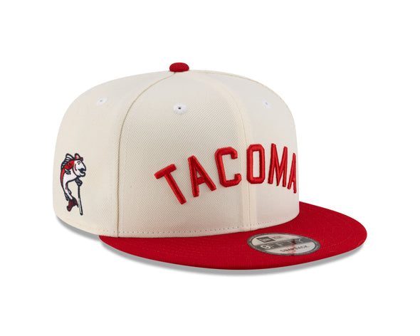 Tacoma Rainiers New Era 9Fifty Chrome Red Slammin' Sam Snapback Cap