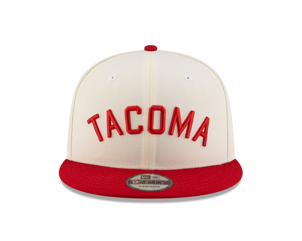 Tacoma Rainiers New Era 9Fifty Chrome Red Slammin' Sam Snapback Cap