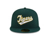 Tacoma Rainiers New Era 59Fifty Green Tacoma Tigers Script Cap