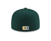 Tacoma Rainiers New Era 59Fifty Green Tacoma Tigers Script Cap