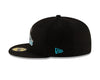 Tacoma Rainiers New Era 59Fifty Black Metallic Classic Mountain Cap