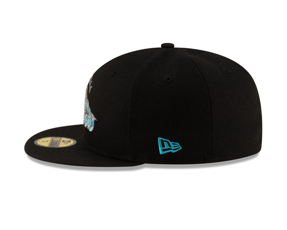 Tacoma Rainiers New Era 59Fifty Black Metallic Classic Mountain Cap