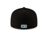 Tacoma Rainiers New Era 59Fifty Black Metallic Classic Mountain Cap