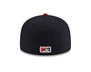 Tacoma Rainiers New Era 59Fifty Navy Red Street Script Cap