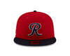 Tacoma Rainiers New Era 59Fifty Red Navy Cheney Patch Cap