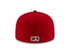 Tacoma Rainiers New Era 59Fifty Red Navy Cheney Patch Cap