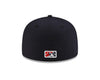 Tacoma Rainiers New Era 59Fifty Navy Circle Patch Cap