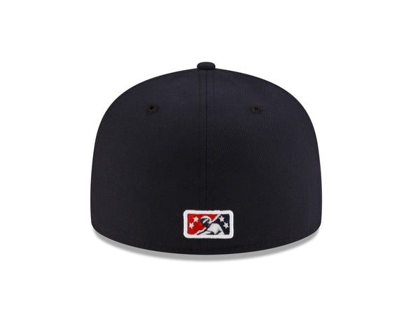 Tacoma Rainiers New Era 59Fifty Navy Circle Patch Cap