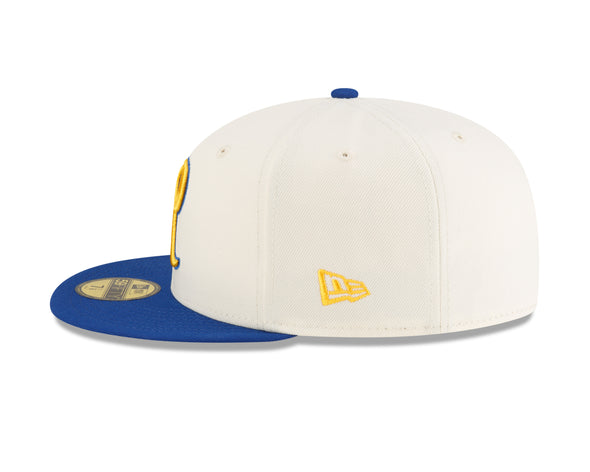 Tacoma Rainiers New Era 59Fifty Chrome Royal R Cap