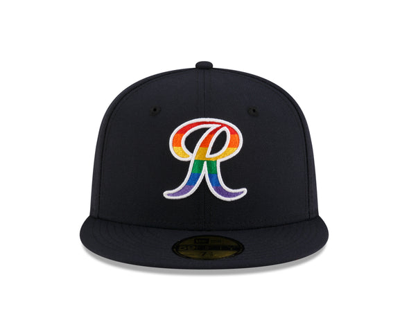 Tacoma Rainiers New Era 59Fifty Navy Pride R Fitted Cap