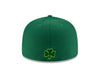 Tacoma Rainiers New Era 59Fifty Metallic Green St. Patrick's Day Cap