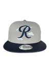 Tacoma Rainiers New Era 9Fifty Gray Navy Cloud Snapback