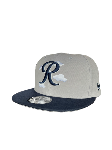 Tacoma Rainiers New Era 9Fifty Gray Navy Cloud Snapback