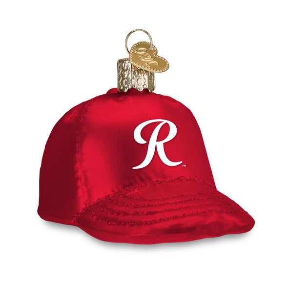 Tacoma Rainiers Red R Hat Holiday Ornament