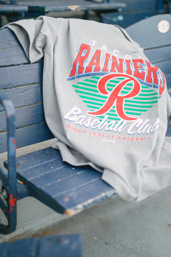 Tacoma Rainiers '47 Brand Gray Extended Play Foundation Tee