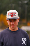 Tacoma Rainiers New Era 9Fifty A-Frame Chrome Navy Block Snapback