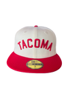 Tacoma Rainiers New Era 59Fifty Chrome Tacoma Sam Cap