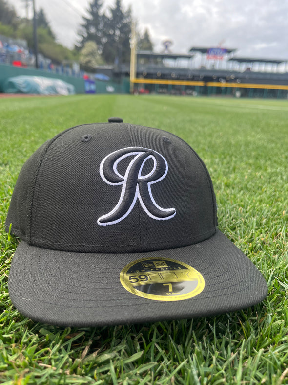 Tacoma Rainiers New Era 59Fifty Low Profile Black R Cap