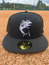 Tacoma Rainiers New Era 59Fifty Black Slammin' Sam Cap