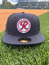 Tacoma Rainiers New Era 59Fifty Navy Circle Patch Cap