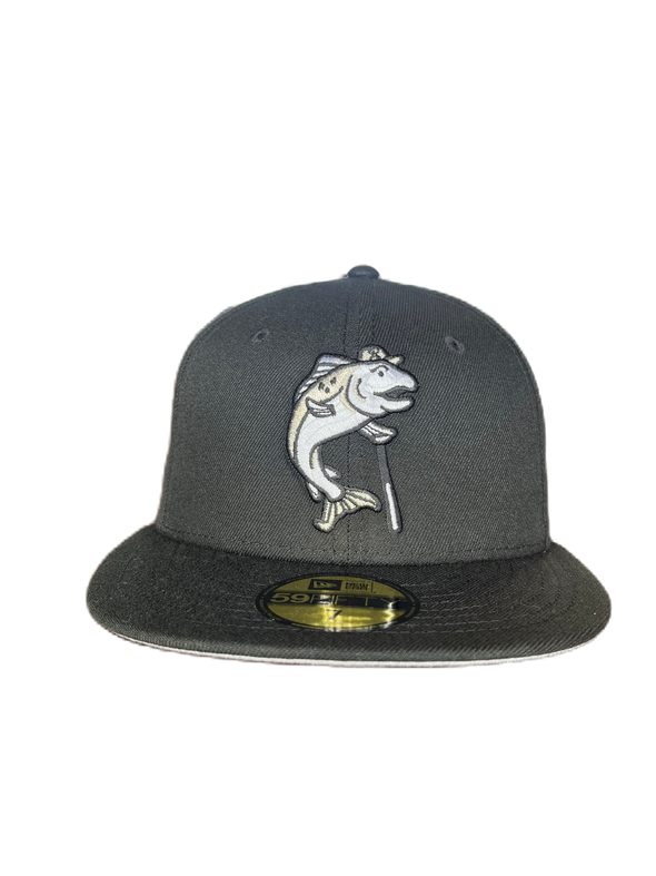 Tacoma Rainiers New Era 59Fifty Black Slammin' Sam Cap