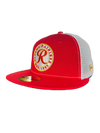 Tacoma Rainiers New Era 59Fifty Red White Trucker Cap